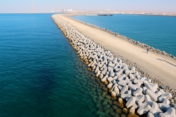 Protective Barriers and Wave Breakers